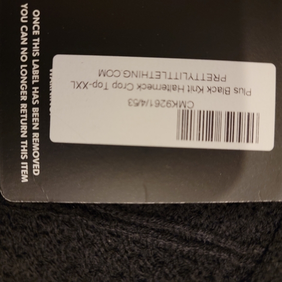 Cropped knit top - Picture 2 of 4